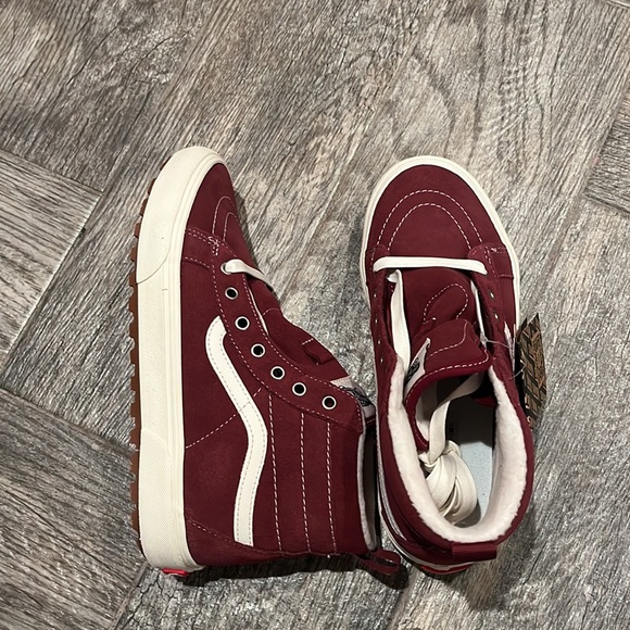 Vans SK8-hi MTE-1 burgundy boots unisex - Picture 4 of 10